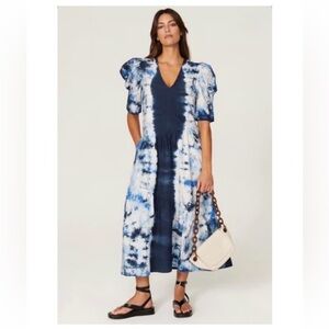 Sea New York Tie-Dye Cotton Tent Dress Size XS